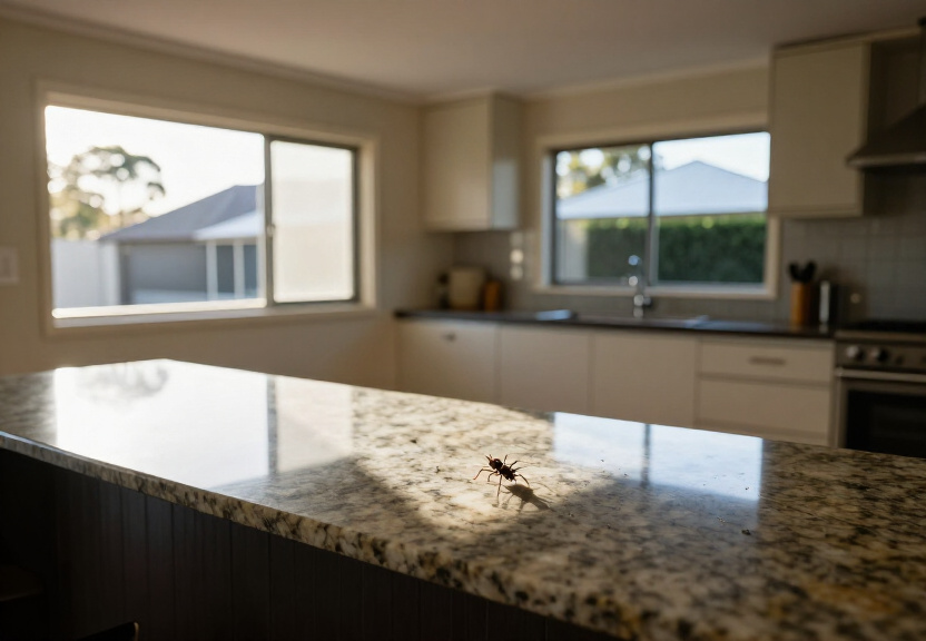 Family home in Homebush after spider control treatment